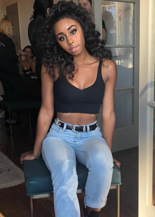 Kianna Naomi as seen in October 2018