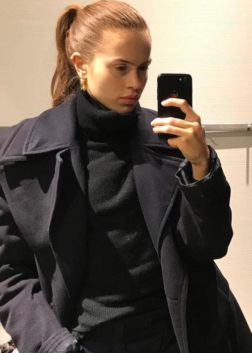 Kristine Ullebø in a selfie as seen in January 2019