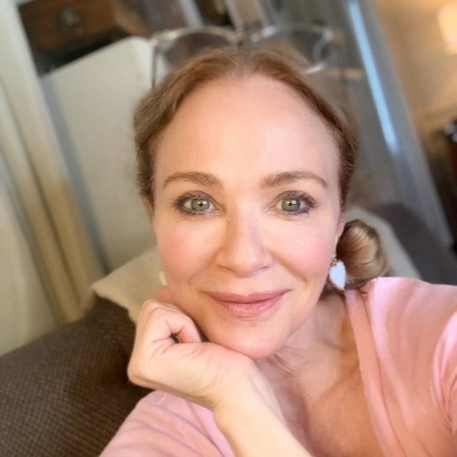 Lauren Holly in an Instagram selfie as seen in July 2020