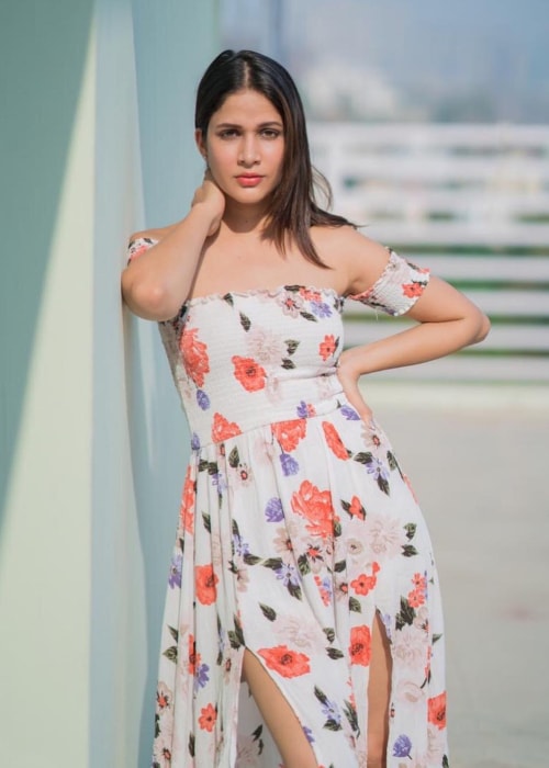 Lavanya Tripathi as seen in a picture taken in April 2019