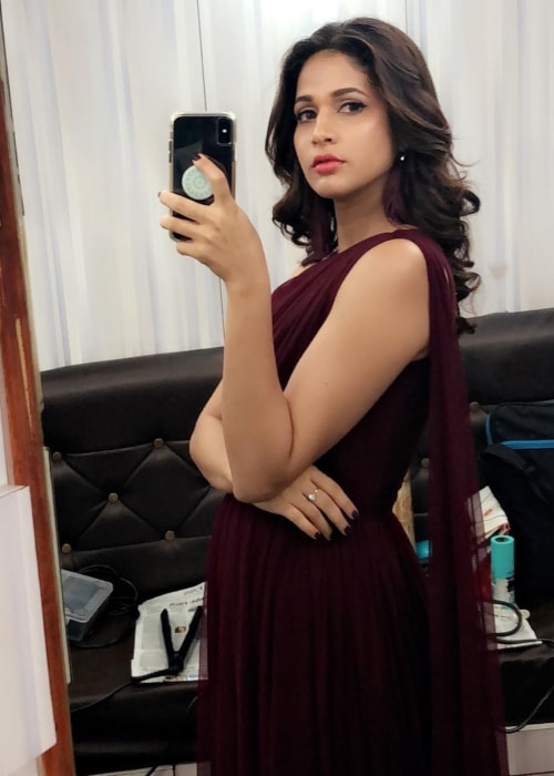 Lavanya Tripathi as seen in a selfie taken in September 2018