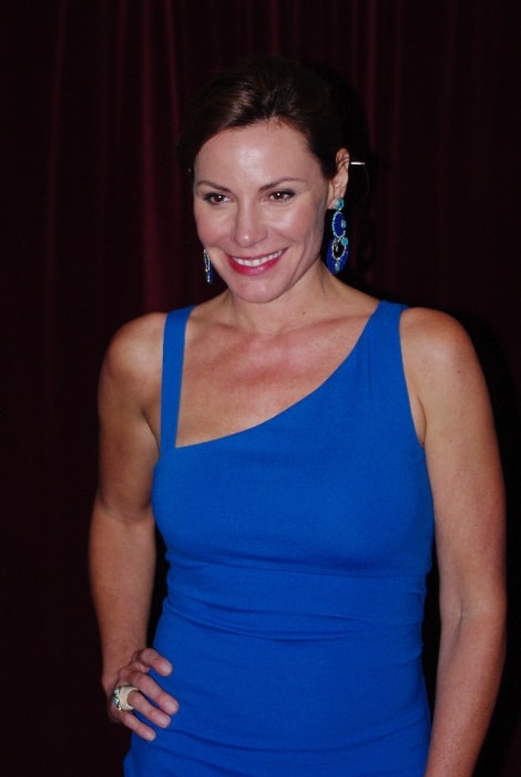 Luann de Lesseps as seen while posing in New York, United States during the launch of Michael Musto's new book, 'Fork on the Left, Knife in the Back', in September 2011