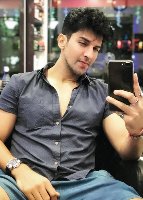 Manish Raisinghan as seen in selfie taken in November 2018