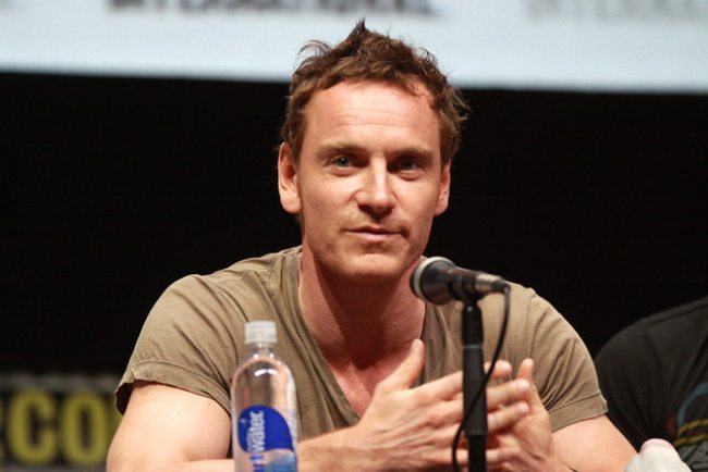 Michael Fassbender speaking at the 2013 San Diego Comic Con International