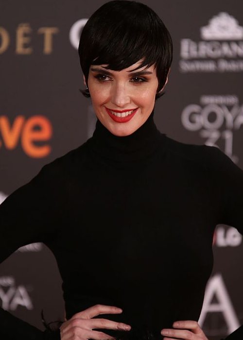 Paz Vega during an event in February 2017