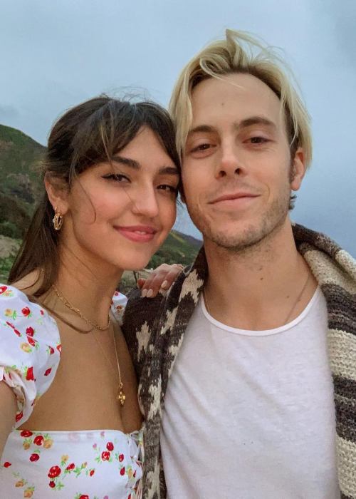 Savannah Latimer and Riker Lynch as seen in March 2019