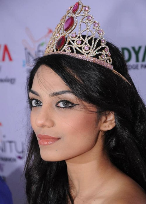 Sobhita Dhulipala as seen in a picture taken at a fashion show in Meerut in May 2013