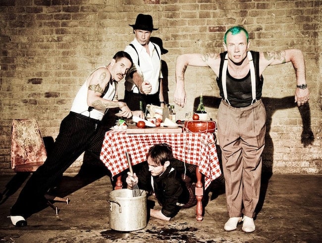 The American band Red Hot Chili Peppers