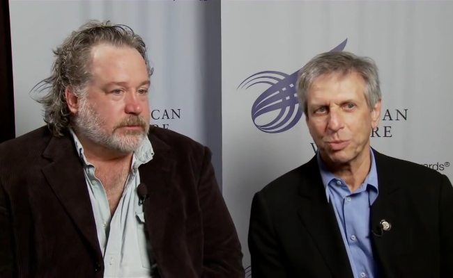 Tom Hulce (Left) and Ira Pittelman during an interview in May 2010