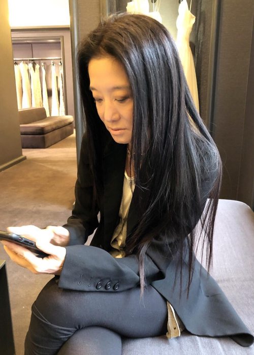 Vera Wang in an Instagram post as seen in February 2019