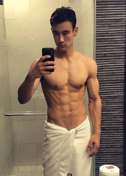 Alex Landi in a selfie in May 2019