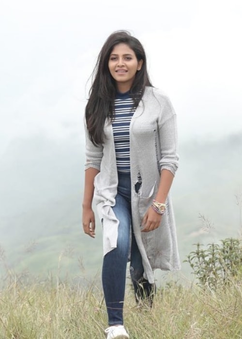 Anjali as seen in a picture taken in May 2019