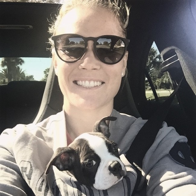 Ashlyn Harris as seen in January 2015