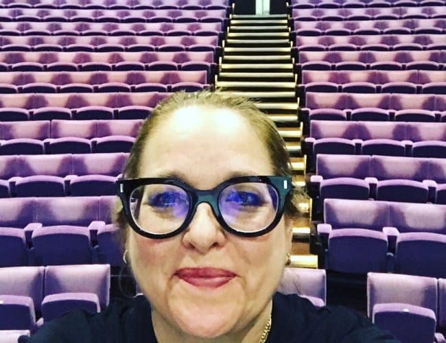 Beatie Edney in a selfie in May 2019