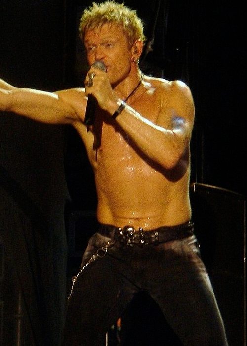 Billy Idol at Gurtenfestival in July 2006