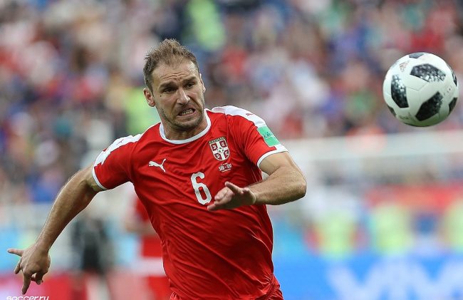 Branislav Ivanovic as seen in June 2018