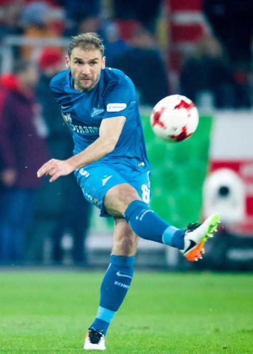 Branislav Ivanovic during a match in April 2017