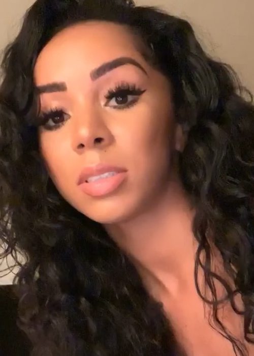 Brittany Renner in an Instagram selfie as seen in July 2019