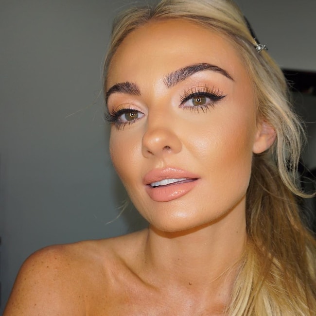 Brooke Evers as seen in an Instagram selfie in August 2018