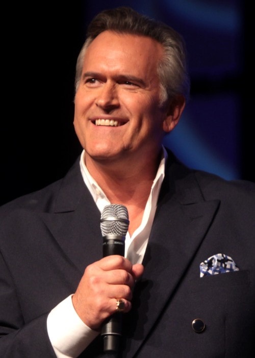 Bruce Campbell as seen in 2014 at the Phoenix Convention Center in Phoenix, Arizona