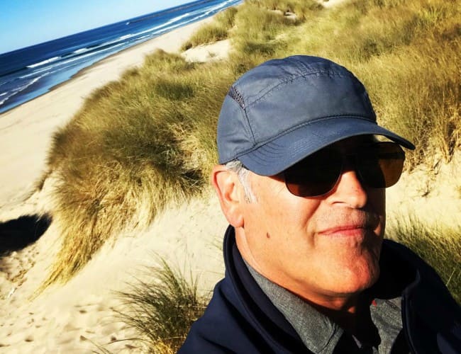 Bruce Campbell in an Instagram selfie as seen in November 2018