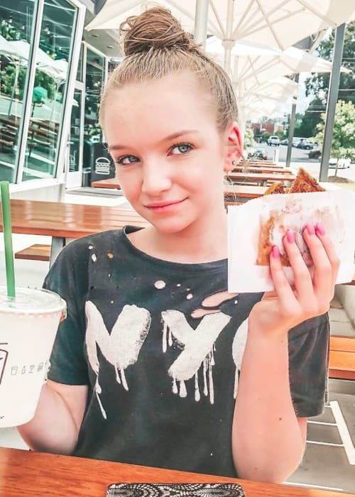 Bryleigh Anne in an Instagram post as seen in July 2019