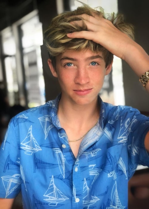 Cash Baker as seen while posing for the camera in Orlando, Florida, United States in July 2018
