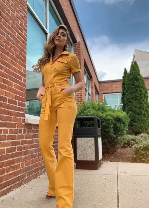 Cathy Kelley as seen while posing in a beautiful outfit in New York City, New York, United States in June 2019