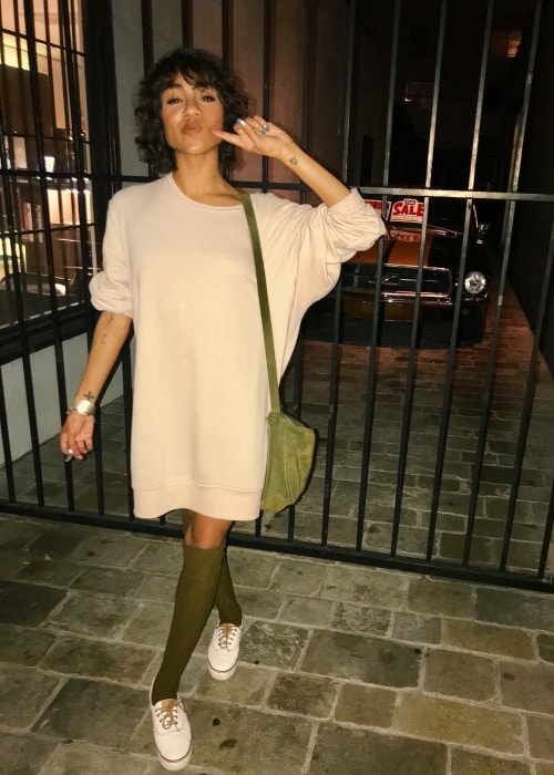 Chelsea Royce Tavares as seen in a picture taken in January 2018