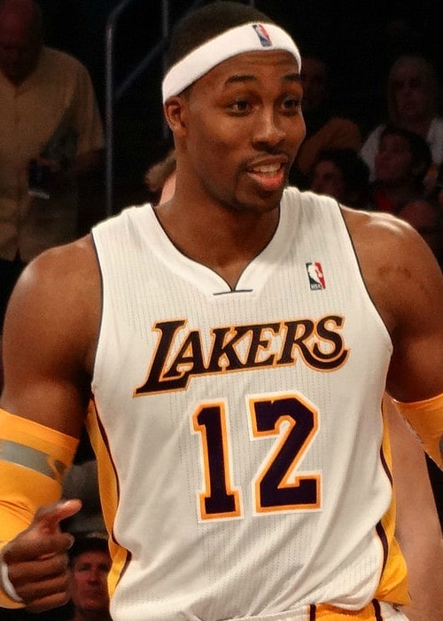 Dwight Howard during a match as seen in January 2013