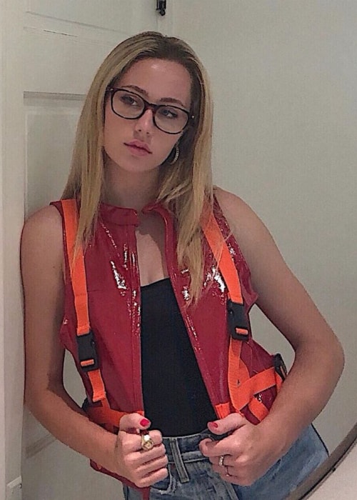 Eden McCoy as seen in a picture taken in May 2019