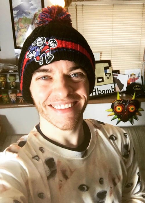 HBomb94 in a selfie in December 2017