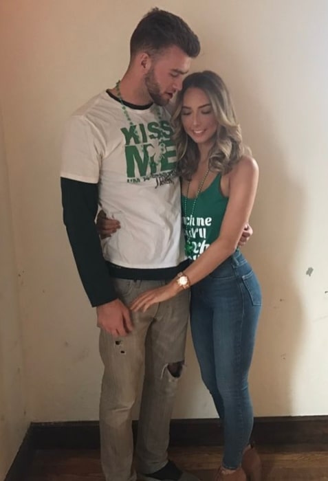 Hailie Jade as seen with Evan McClintock in March 2017