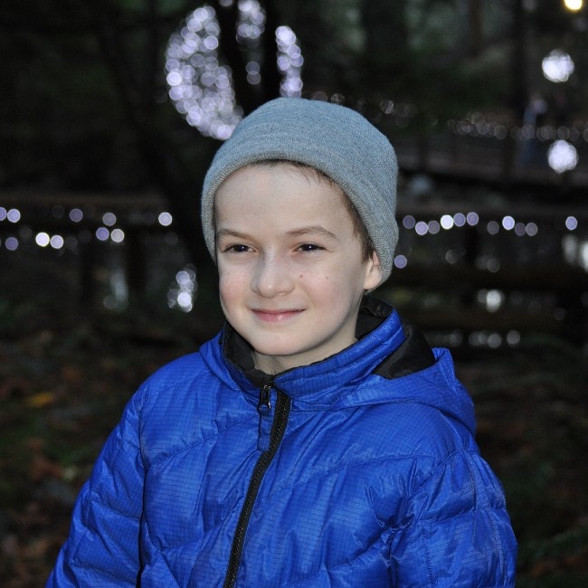 Jason Maybaum at the Capilano Suspension Bridge Park as seen in November 2017