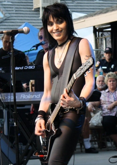 Joan Jett as seen performing in July 2010