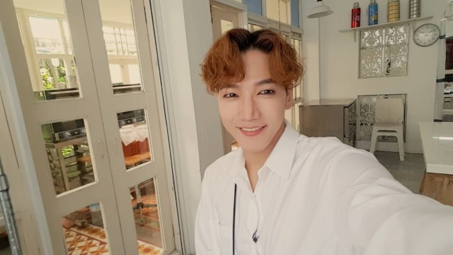 Jun. K as seen in an Instagram selfie in August 2017