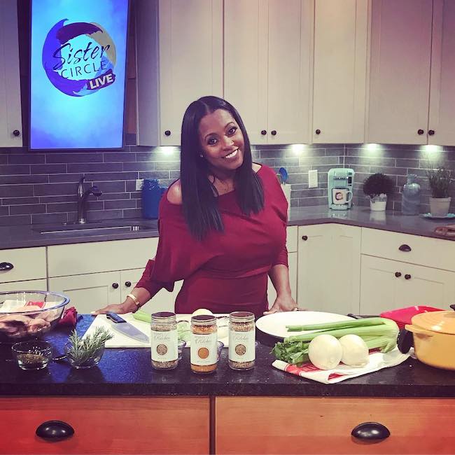 Keshia Knight Pulliam in Keshia's Kitchen in November 2017