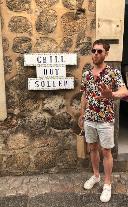 Kyle Soller as seen in a picture taken in July 2018
