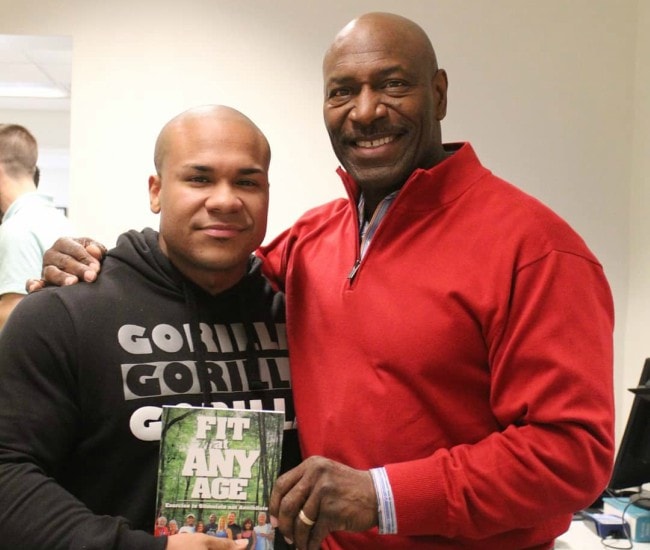 Lee Haney (Right) and The Kid Plot as seen in December 2018