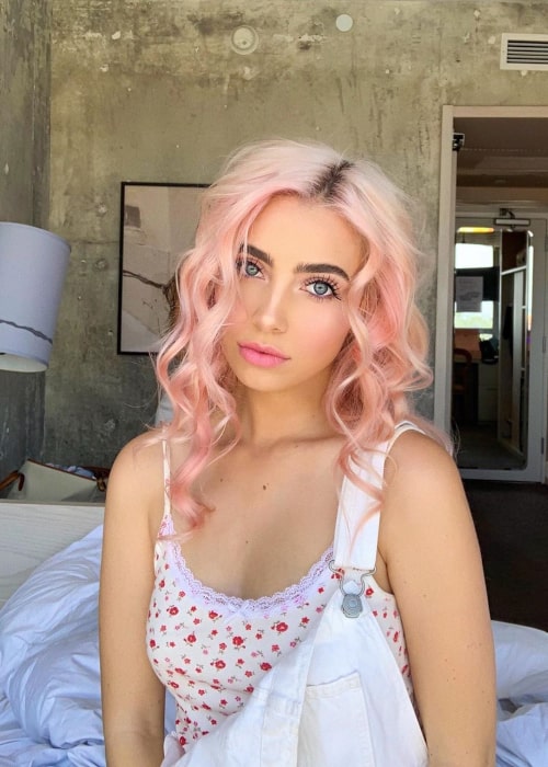 Lexi Hensler as seen in a picture taken in Los Angeles, California in June 2019