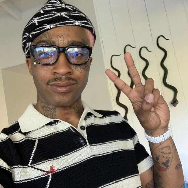 Lil Tracy as seen while taking a selfie in 2019
