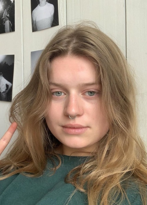 Marie Ulven as seen in a selfie taken in Oslo, Norway in June 2019