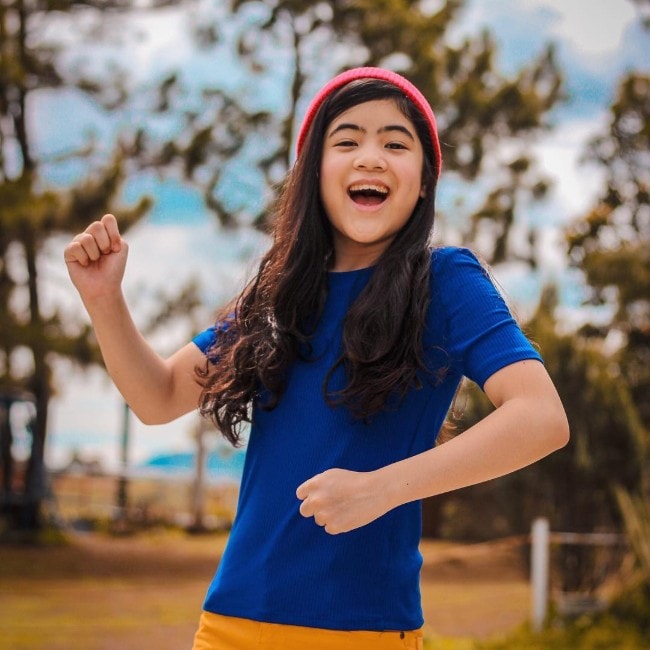 Niana Guerrero as seen in August 2018