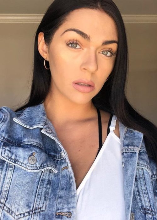 Nichole Jacklyne in a selfie as seen in July 2019