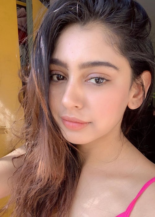 Niti Taylor as seen in a selfie taken in June 2019