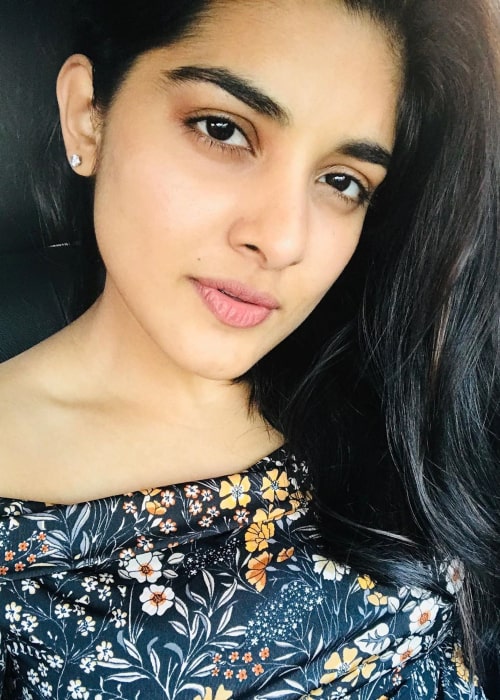 Nivetha Thomas as seen in a selfie taken in May 2019