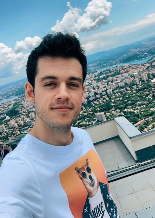 Orkun Işıtmak in a selfie in July 2019