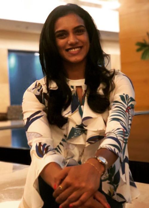 P. V. Sindhu in an Instagram post as seen in June 2018