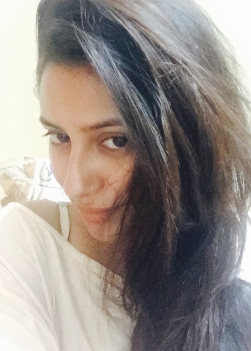 Pratyusha Banerjee as seen in a selfie taken in October 2015