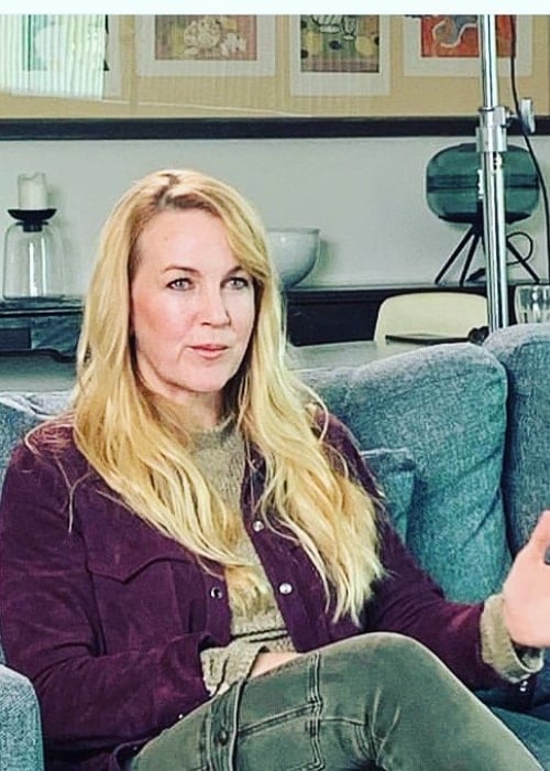 Renee O'Connor as seen in a picture taken in January 2019